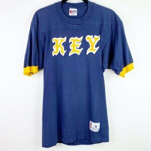 Vintage Eagle USA Key Club Single Stitch T-Shirt Small (S) Made in USA ✨